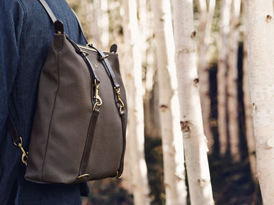 Day Pack Army/Cuoio